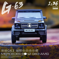1: 36 Bens G63 Alloy Car Model High Simulation Diecasts Toy With Pull Back Vehicles Decoration Toys For Kids