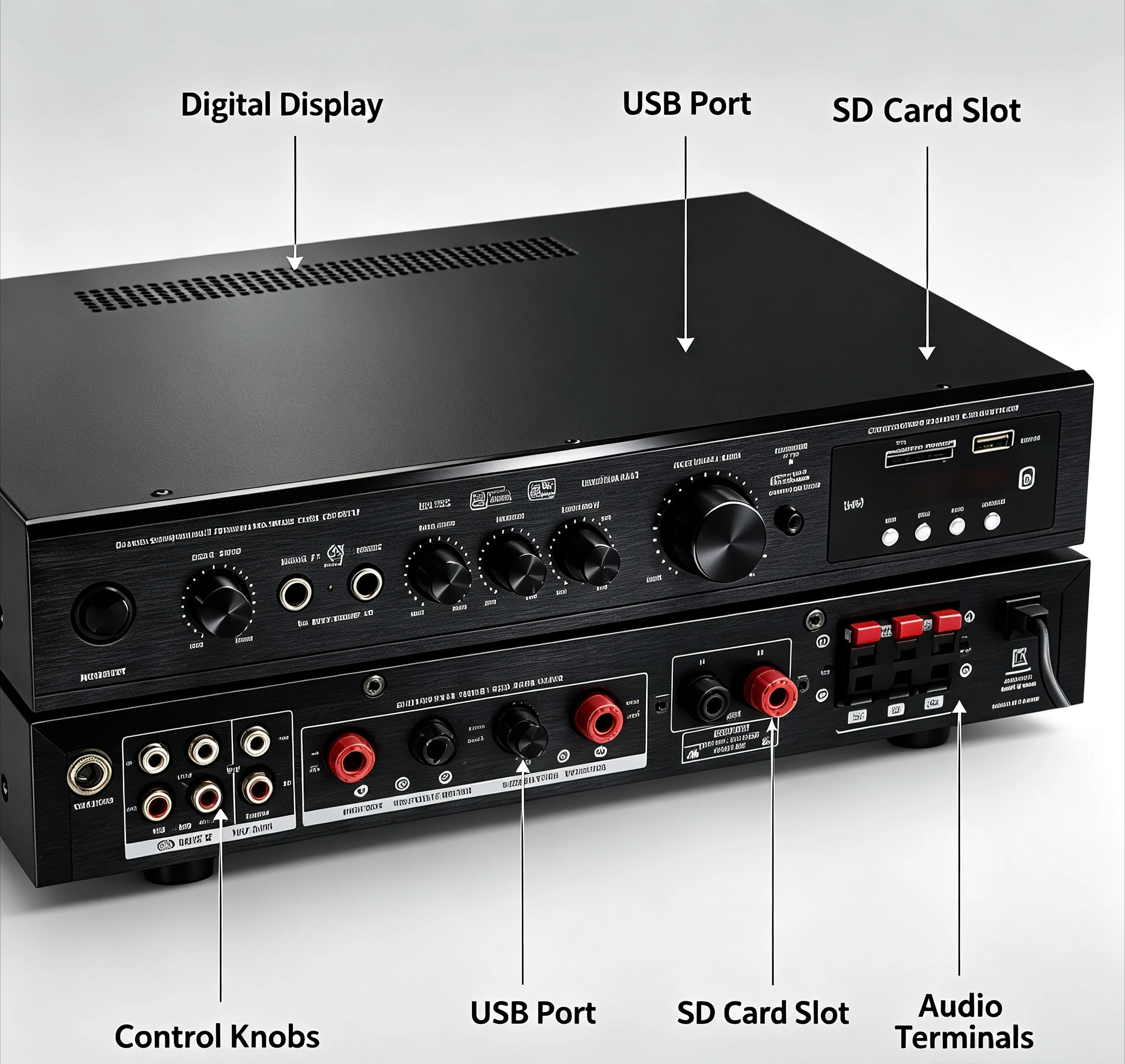 5.1-Kanal Hochleistungs-Blueto – Outdoor Power Amplifier Bewertung und Preis