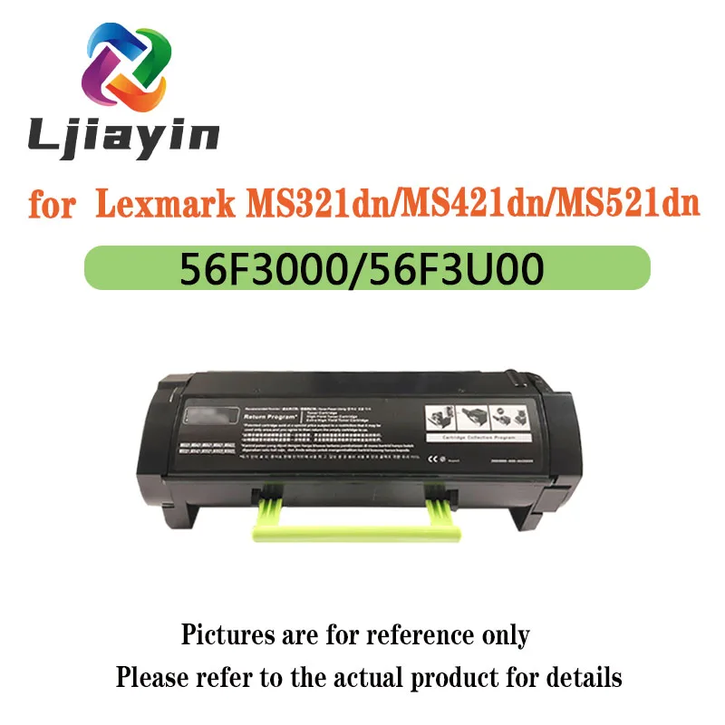 56F3000 56F3U00 6K 20K AP toner cartridge for  Lexmark MS321dn/MS421dn/MS521dn/MX522adhe/MS621dn/MS622de