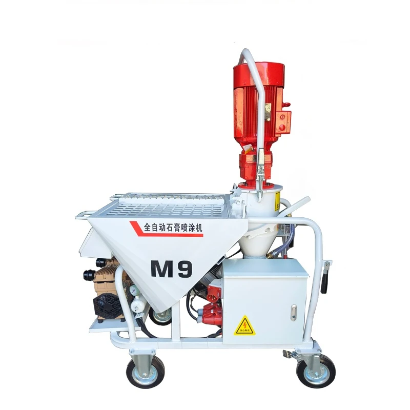 Price of Fully Automatic Gypsum Plastering Machine, Electric 380V 220V Putty Spraying Machine