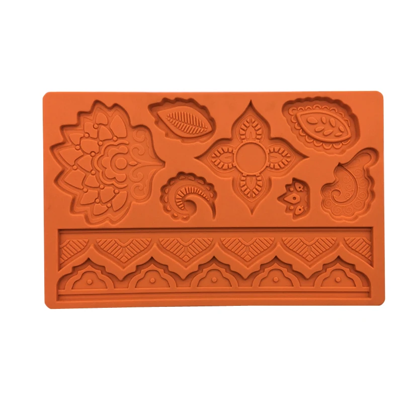 Button and Rope Silicone Cake Baking Mold Sugarcraft Chocolate Cupcake Resin Tools Fondant Decorating Tools