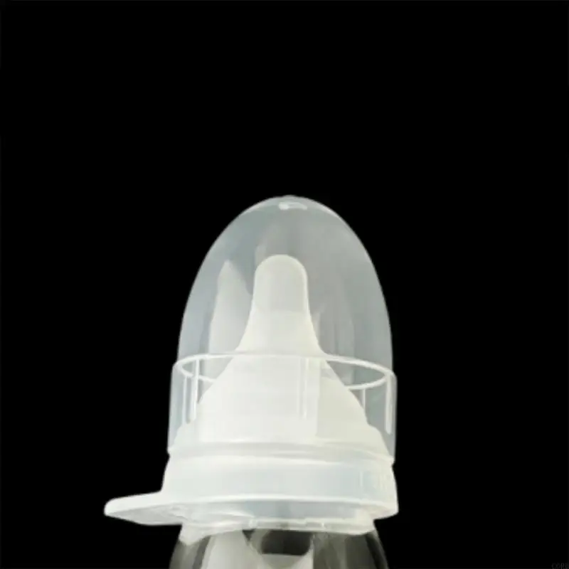 غطاء أغطية زجاجات الرضاعة من CORB لغطاء غبار زجاجة حليب PGE جزء ملحق بديل لحديثي الولادة ضروري #2