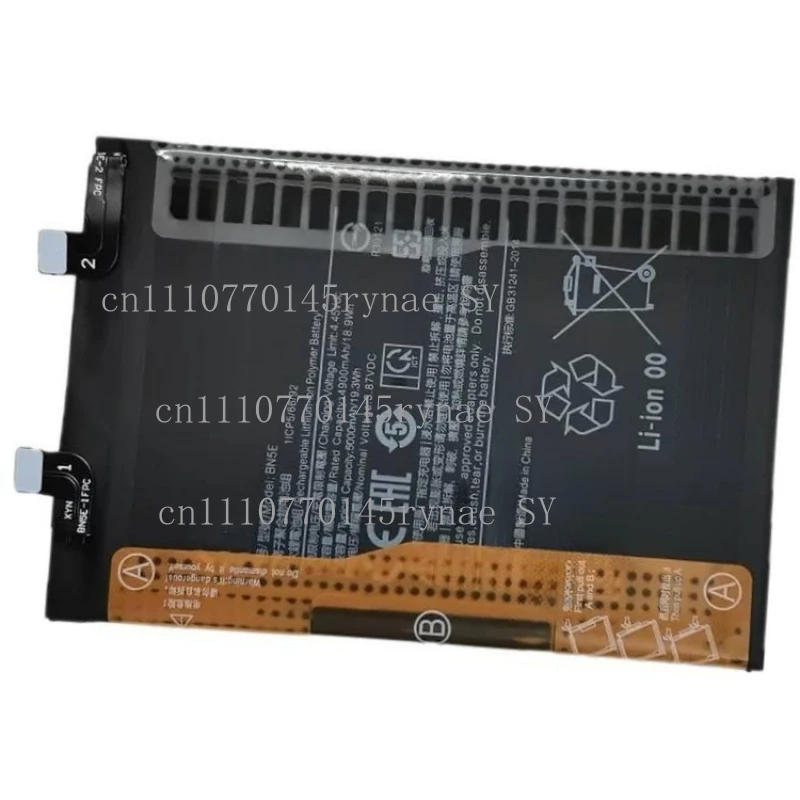 BN5E Phone Battery For Xiaomi POCO X4 Pro Redmi Note 11 Pro 11E Pro 5G With Tools