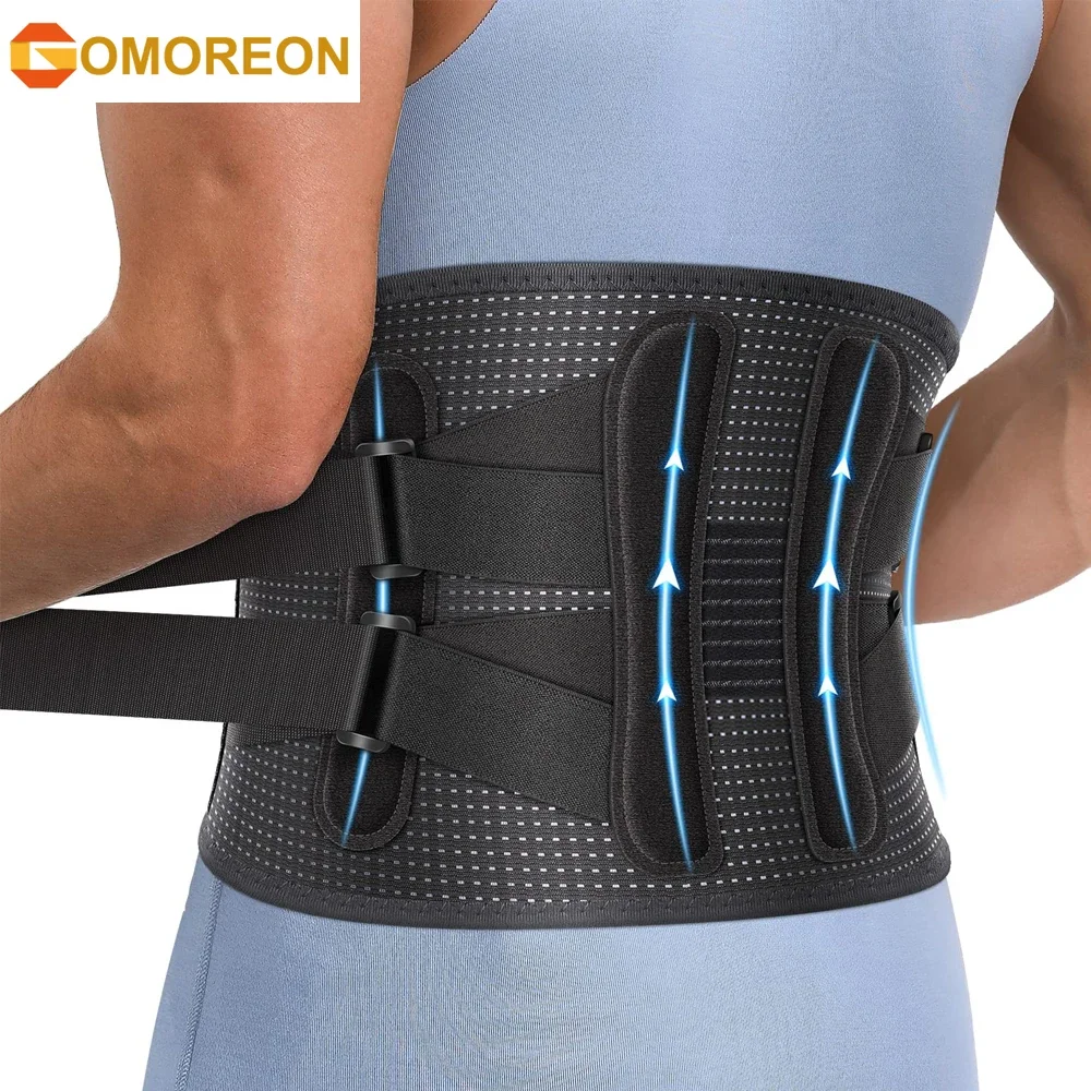 

1Pcs Back Brace for Lower Back Pain, Lumbar Belt Support for Men and Women - Lower Back Pain Relief Herniated Disc Sacral