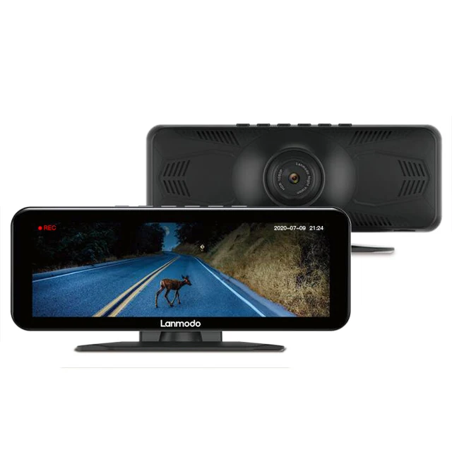 Lanmodo Overgrote Pro Met Auto Dash Camera Voor Auto Rijden Black Box Nachtzicht Systeem