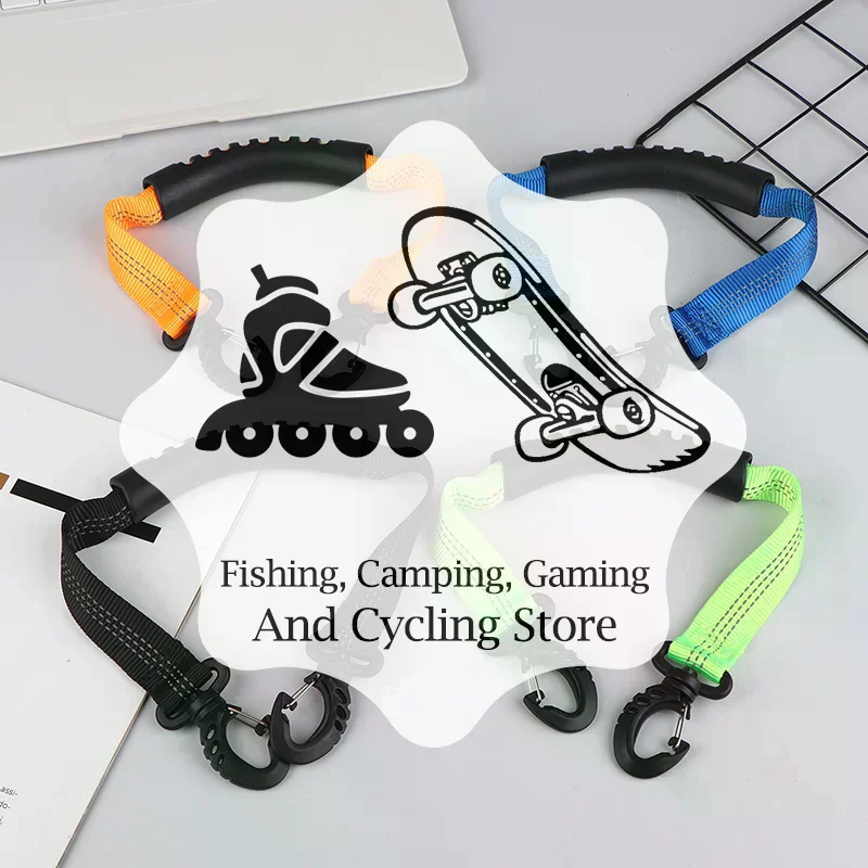 

1 шт. Ремень-фиксатор для роликовых коньков и лыжных ботинок, ремни для инлайн-скейтов, ремни для переноски ледовых коньков, спортивные аксессуары для лыж