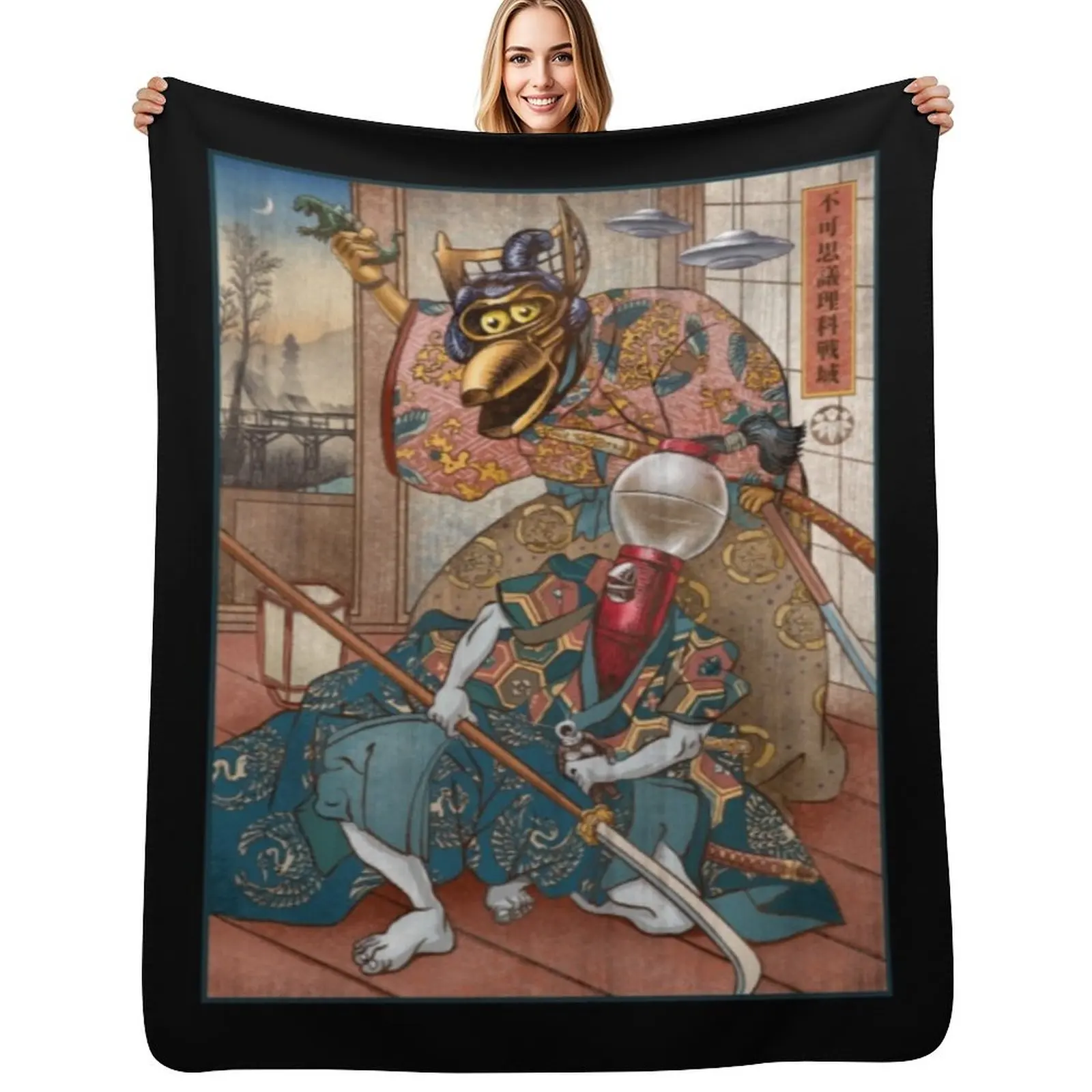 

Mst3k T-ShirtMystery Science Kabuki Throw Blanket Lightweight Warm Blanket for Travel Camping