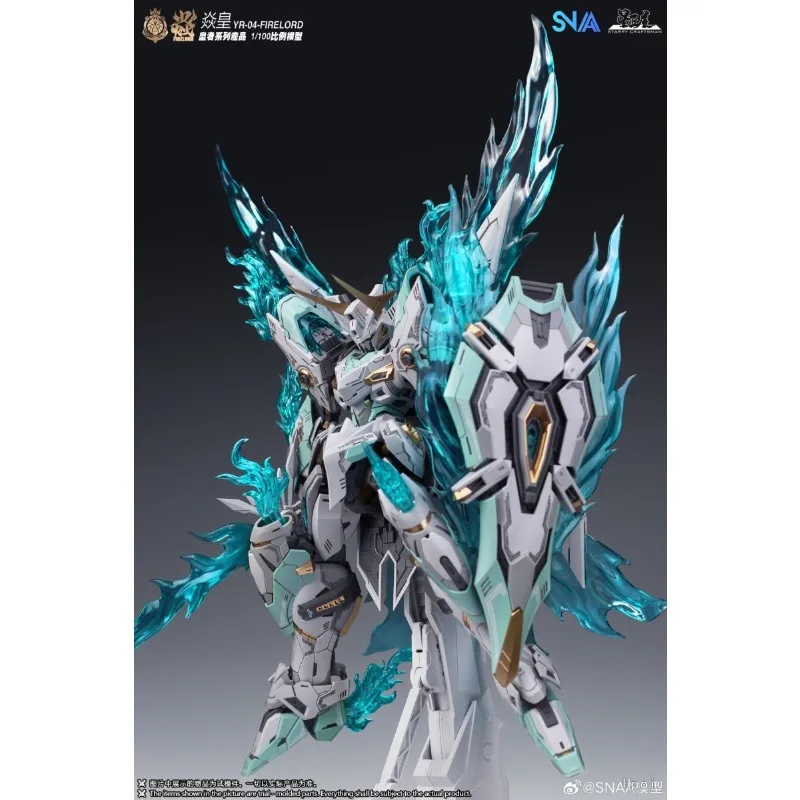 Novo modelo 1/100 snaa original série imperador kangyan soul- yanhuang móvel montado modelo de brinquedo presente coleção em estoque