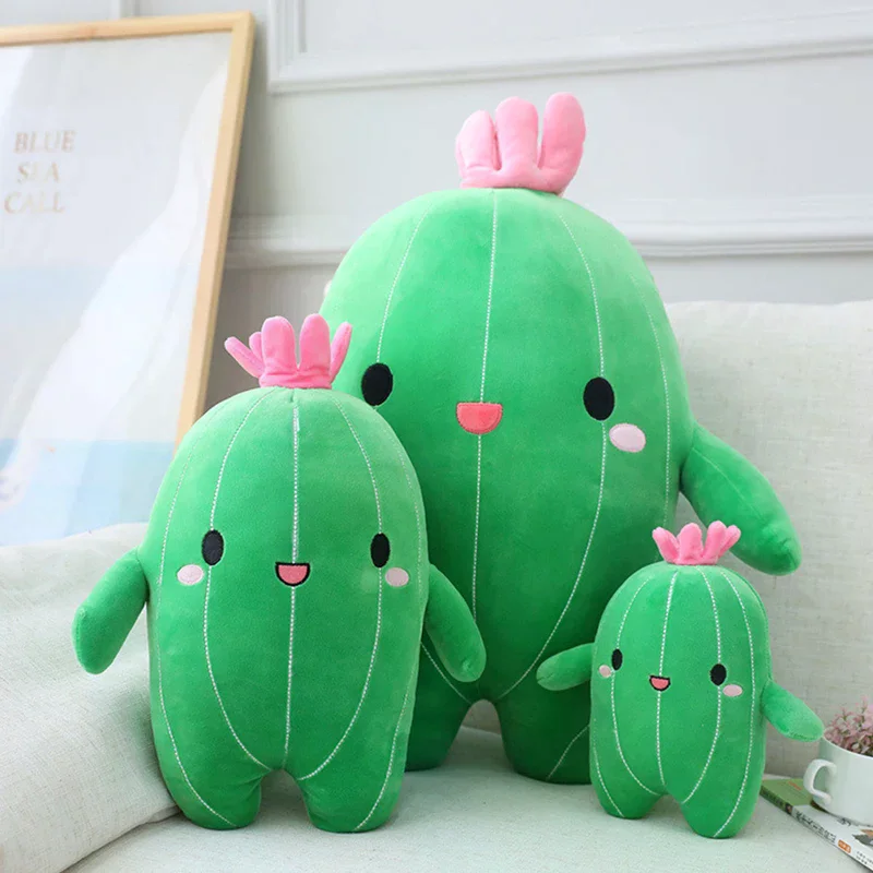 Fiore Pianta Cactus Peluche Triver Farcito Bambola Cuscino Cuscino Rafforzare Bambini Bambini Ragazzo Ragazza Regalo Camera Arredamento camera da letto