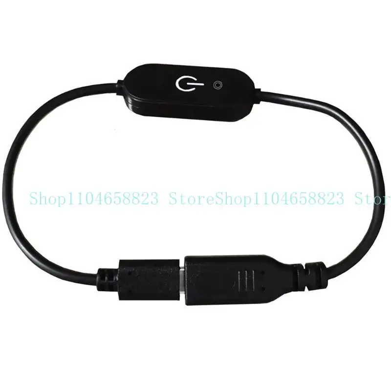 

652F Type C Touch Dimmer Complorter с синим индикатором света для освещения