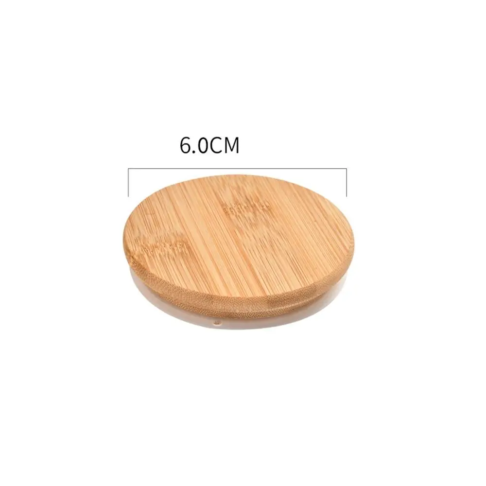 Diverse Sizes Art Of Carpentry Silicone Ring Reusable Wooden Bamboo Cover Storage Tank Tea Set Accessories Cup Lid
