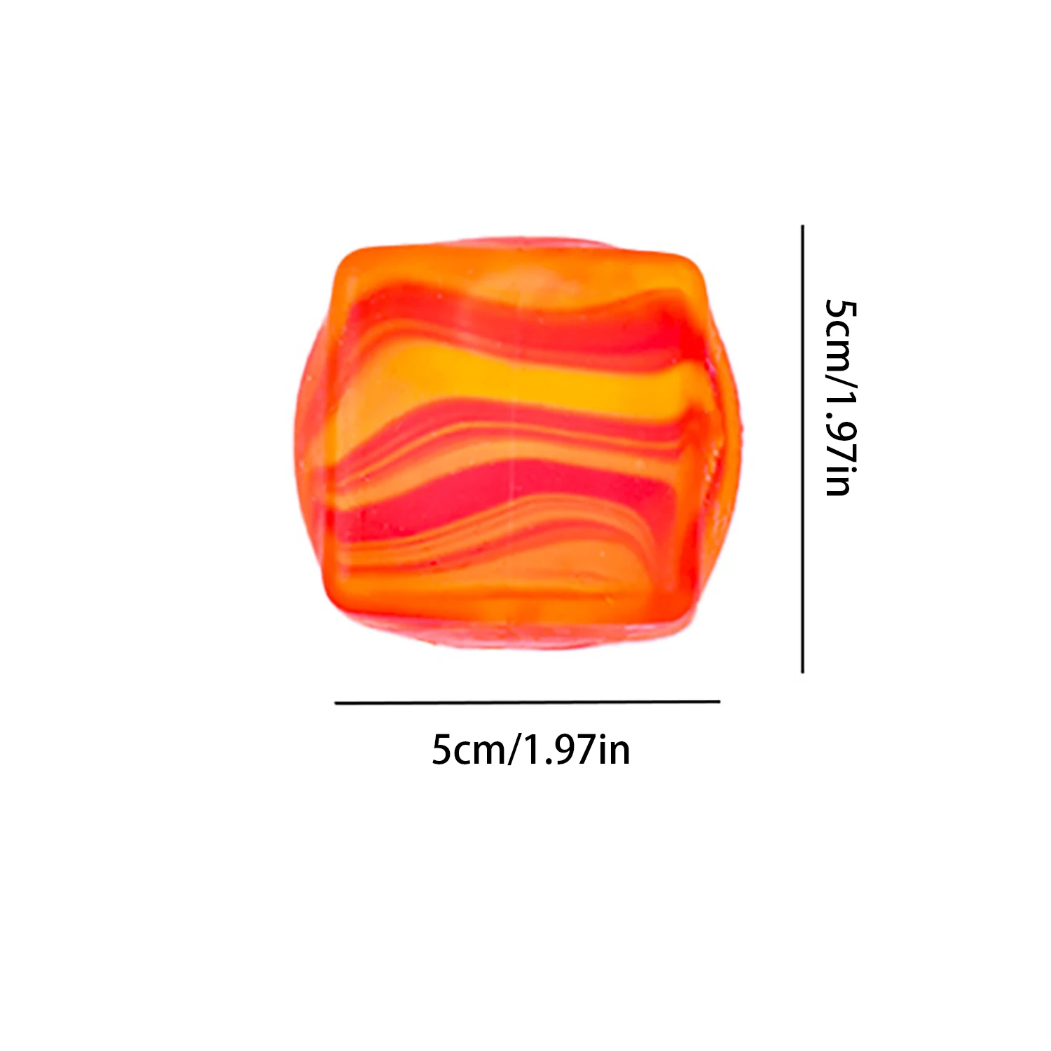 Stress relieving flow pattern cube kneading, three-dimensional kneading venting toy slow rebound decompression