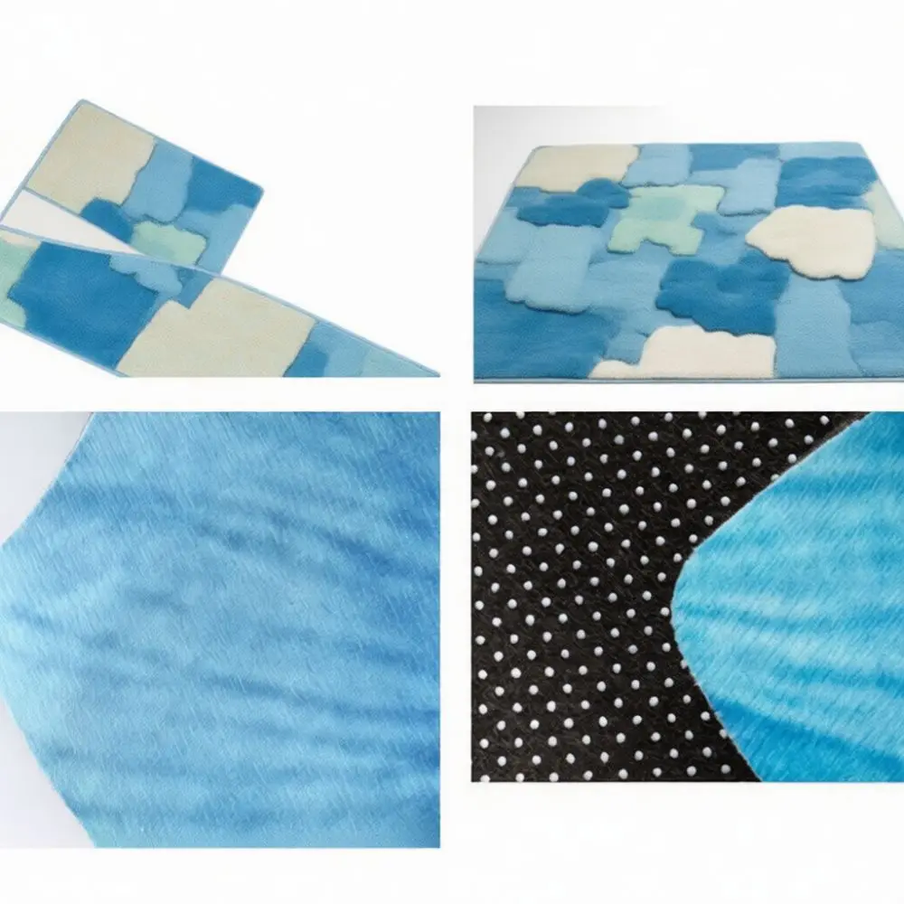 Floral Pattern Crystal Velvet Rug Irregular Shaped Floor Carpet Soft Decorative Bedside Mat For Bedroom Living Room Use