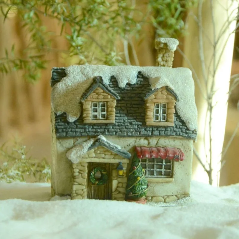 Creative Cute Snowman Figurine Home Decoration Elderly Christmas Gift Men Women Valentine Day Fun Ornament Collectible Holiday
