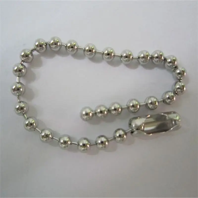 10 قطعة سلسلة من الخرز الكروي المعدني تمديد DIY بها بنفسك علامة الكلب المفاتيح اليد التسمية موصل العثور على المجوهرات صنع لوازم الاكسسوارات