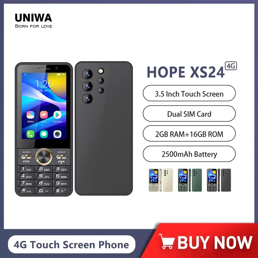 UNIWA HOPE XS24 4G Сенсорный экран