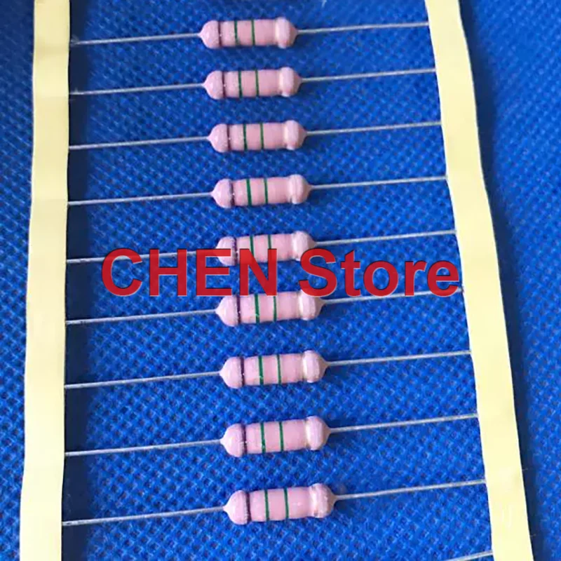 

10PCS NEW High voltage glass glazed resistor precision resistance 2W 5M 2M ohms 1% 5% 3K 10K 100K 500K 1M 2M 5M 10M