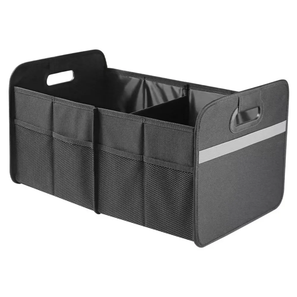 

Foldable Car Boot Organizer Large Capacity Waterproof Car Trunk Storage Box Oxford Collapsible Vehicle Storage Organizer