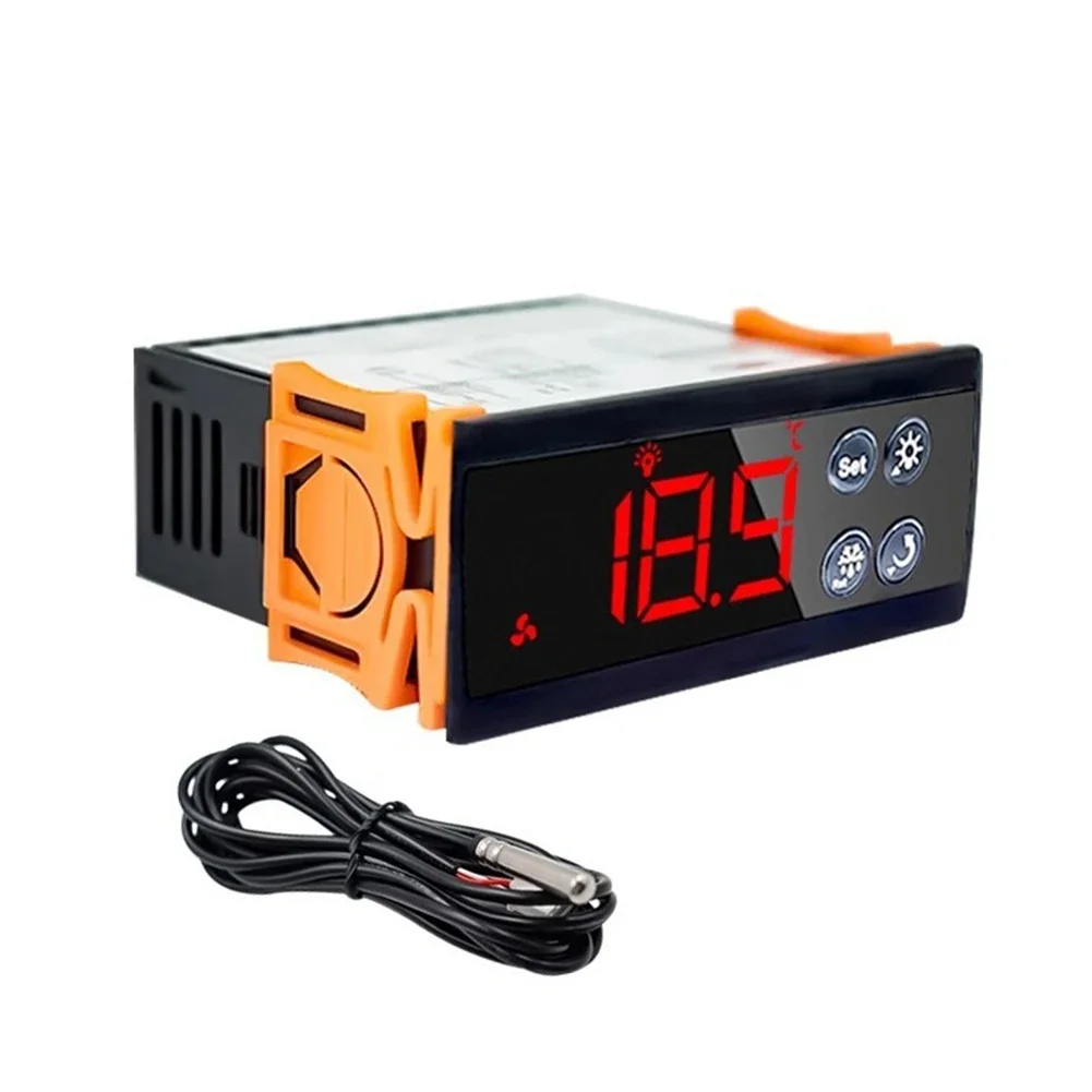 

1pcs Digital Temperature Controller With Automatic Temperature Control Switch LED Display Thermostat