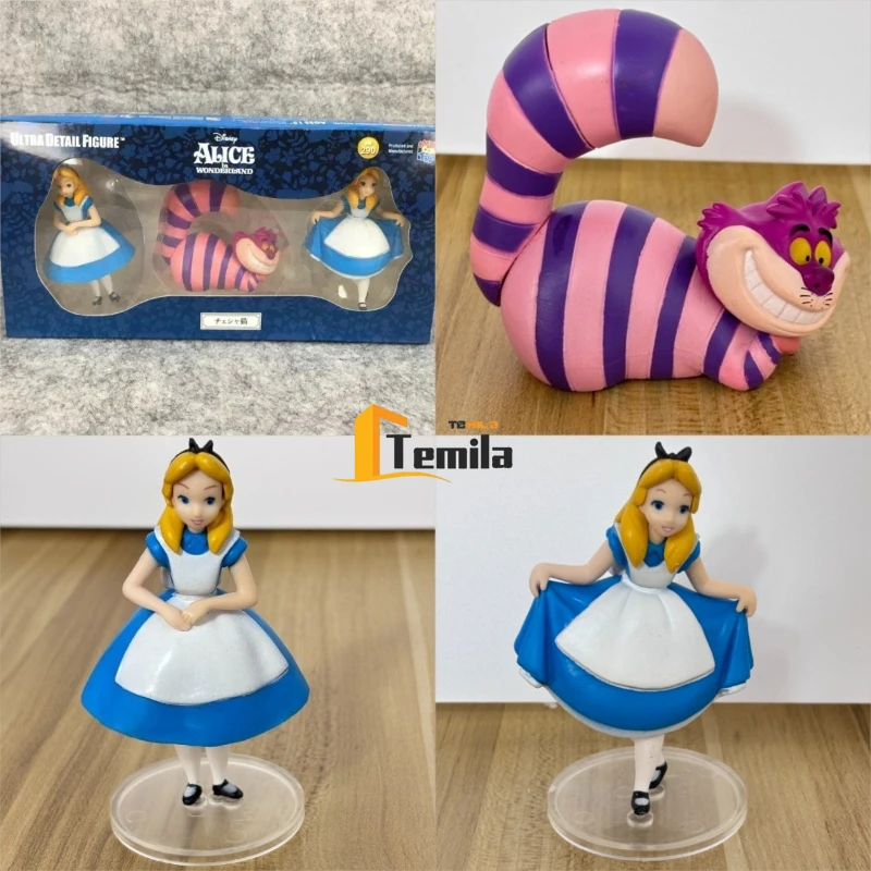 

3 шт./компл., 7-9,5 см, периферийные устройства из аниме-фильма, Алиса в стране чудес, принцесса, экшн-фигурка, модель из ПВХ, фигурка куклы, игрушка, домашний декор, подарок