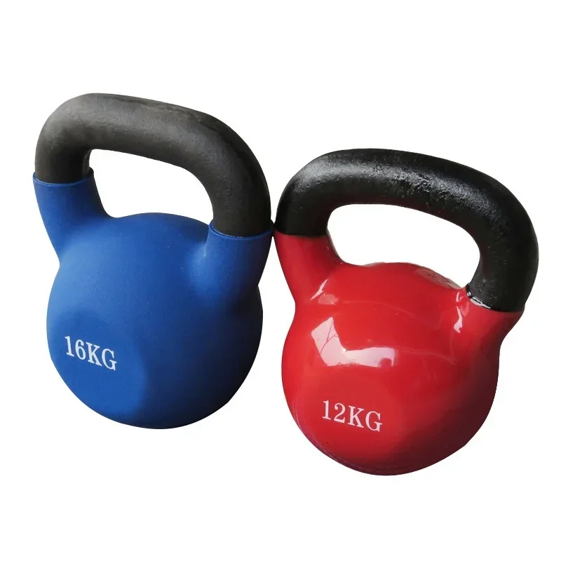 2/4/6/8/10/12/14/16/18/20kg Cast Iron Kettlebell for Men and Women Dipped Fitness Free Weights for Home Use and Competition