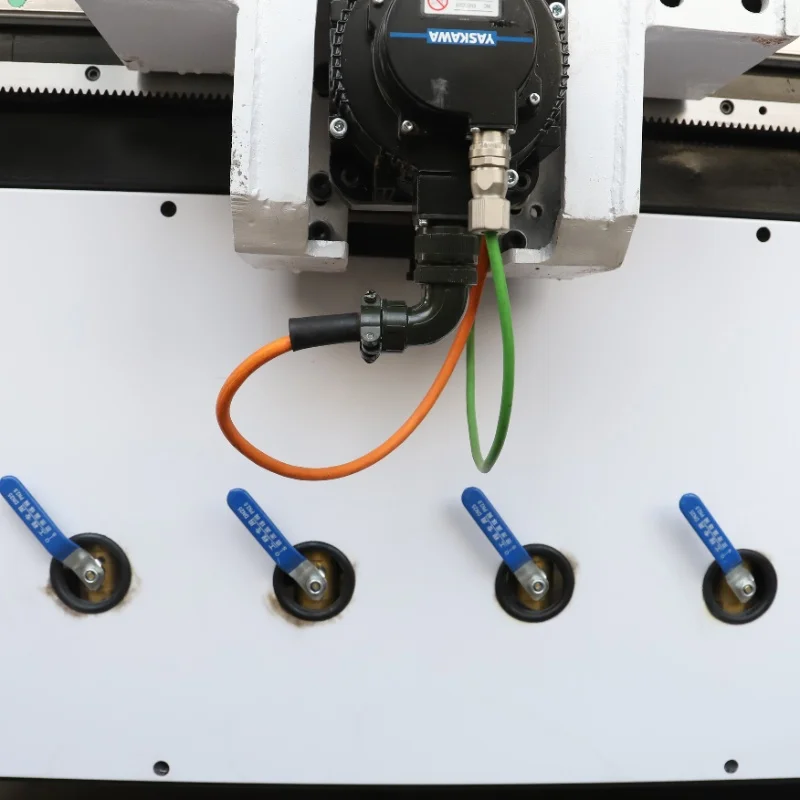 The Atc series three-axis nested CNC router for woodworking is specifically designed for manufacturing wooden furniture.