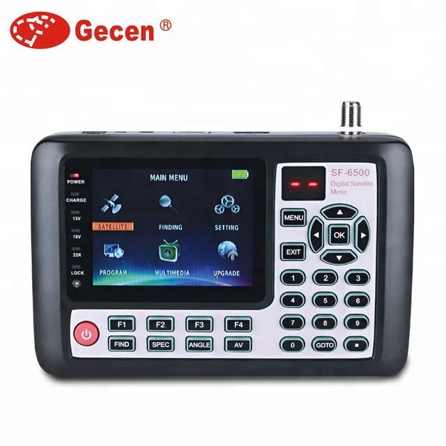 

4K HD digital tv satellite finder/meter support Spectrum analyze SF-6500