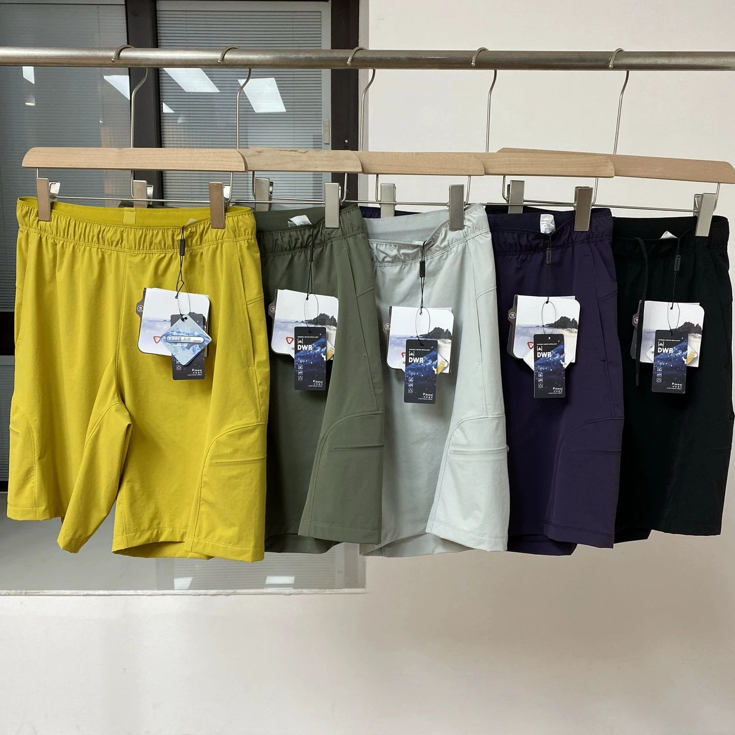 

Waterproof Sun-Protective Men's orts Summer Thin Qui-Dry Outdoor Casual Beach Running orts Straight Leg Five-Quarter Pants