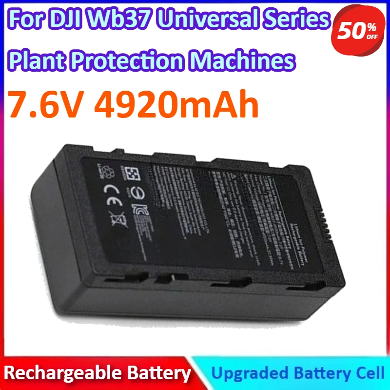 

7.6V 4920mAh General-purpose Long-lasting Battery for T25 T20 T16 RTK4 for DJI Wb37 Universal Series Plant Protection Machines