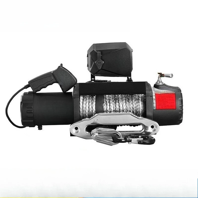 Off-road vehicle winch, vehicle-mounted off-road modified electric winch 12v12500 lbs
