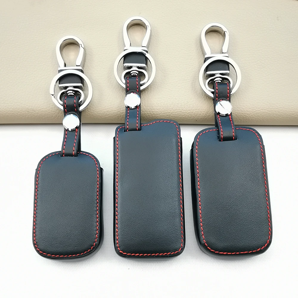 Wear Resistant Leather Car Key Cover Case For Chery Tiggo 2 3x Arrizo 4 5txs 5 Pro Gx 5x EQ7 7 8 Pro Exeed 2019 2020 2021