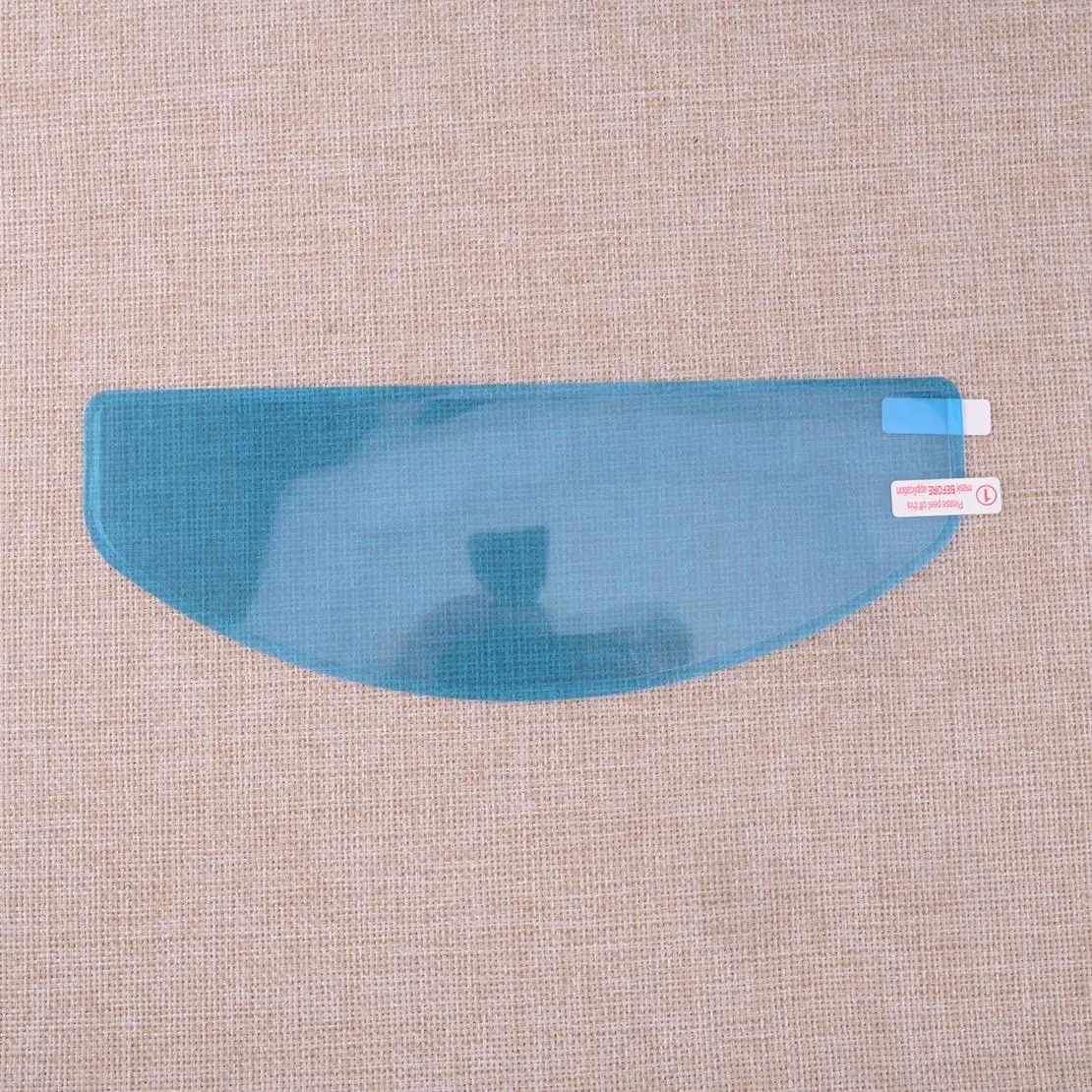 

New 25x9cm Motorcycle Helmet Lens Anti Rain Film Shield Rainproof Sticker Patch