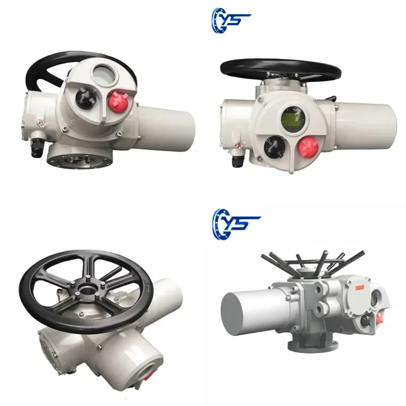 for Compact Aluminum Alloy Electric Actuator MINI 50NM AC220V DC24V IP67 Part-turn Small Ball Butterfly Valves for Water