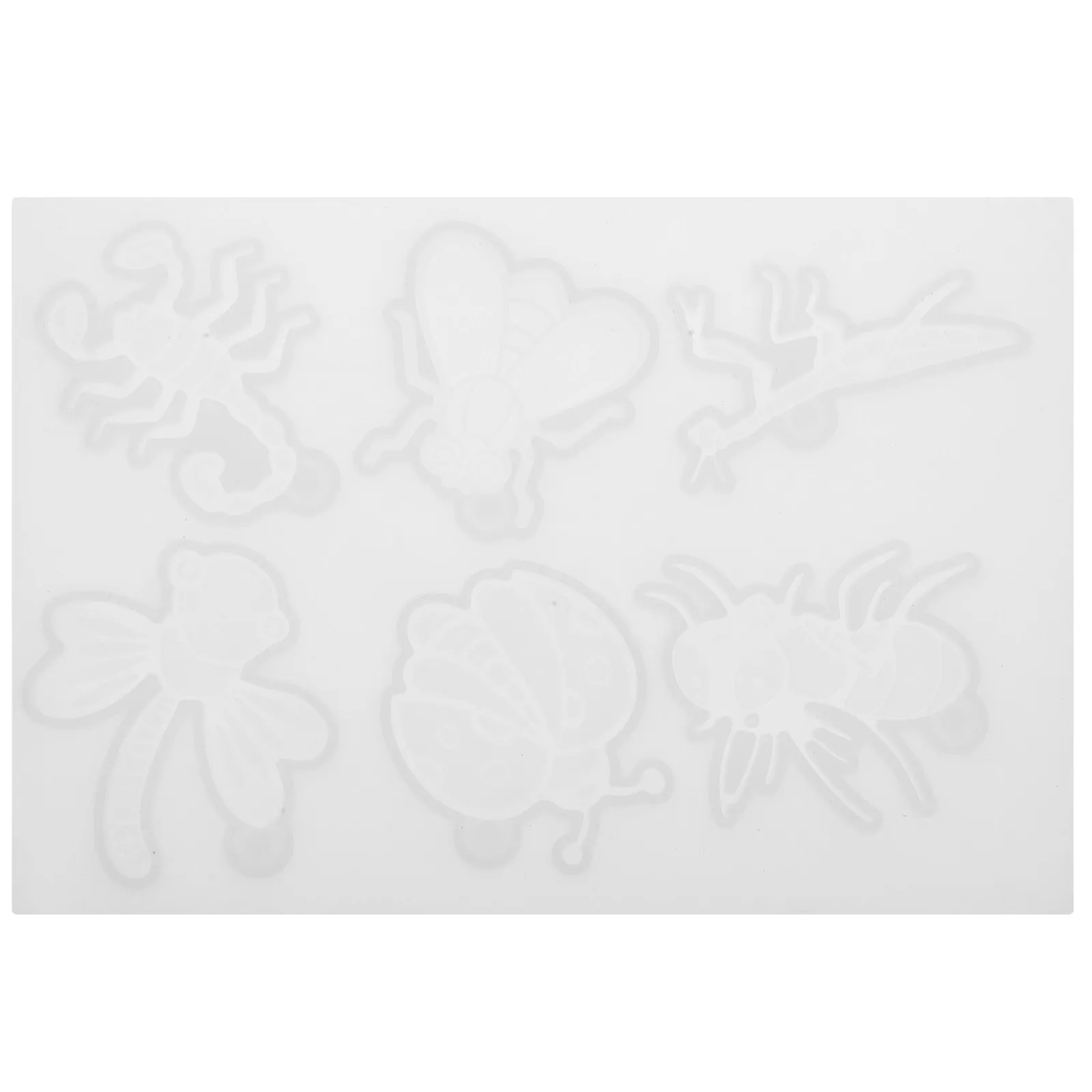 

Гибкая силиконовая форма с антипригарным покрытием для литья подвесок-брелоков из эпоксидной смолы в виде наземных существ, формы для эпоксидной смолы, силиконовые формы