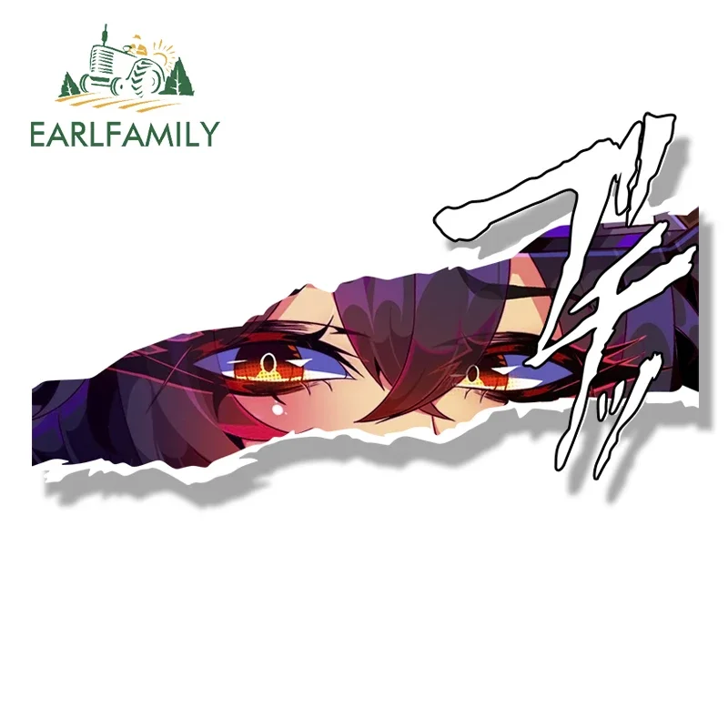 EARLFAMILY clé maman grâce Howard Fanart autocollant de voiture Zenless Zone zéro Chibi grande tête Waifu décalcomanie NSFW Peeker gifle autocollants