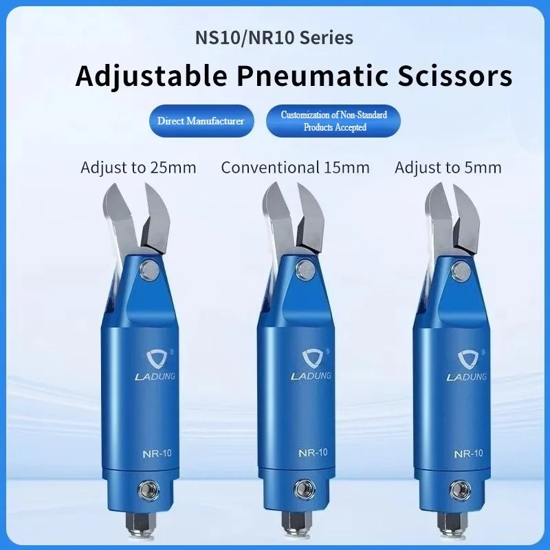 Pneumatic NS-10 Air Nippers Scissors Cutter, Pneumatic Automation Shears Sprue Cutter F3S FD3 F3LS Blade