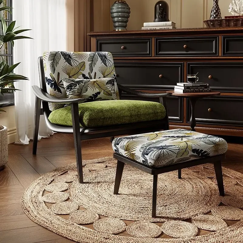 طقم أثاث محادثة للفناء الخارجي مكون من 3 قطع مع كرسيين وطاولة قهوة واحدة مع وسائد سميكة لشرفة الفناء الخلفي Poolsi