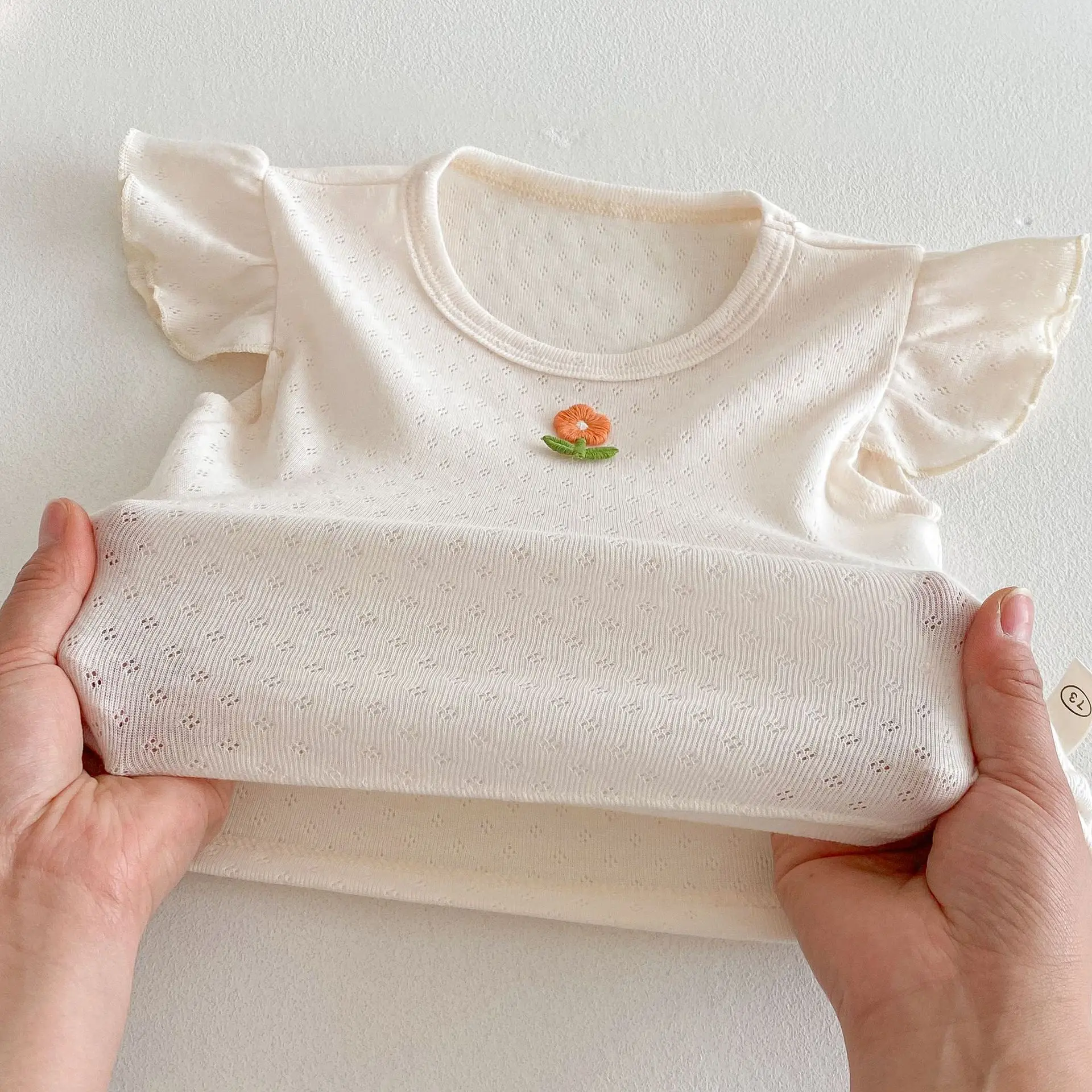 Sac à fleurs pour bébé de 0 à 5 ans, vêtements d'été coréens pour enfants, Camisoles pour femmes, body tendance