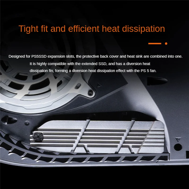 

AC56-Для PS5 SSD Радиатор твердотельного накопителя M.2 Nvme Радиатор для PS5 с термопрокладкой Радиатор для Sony Playstation5 Game