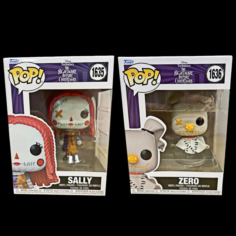 Funko Pop! Original Figura de vinilo de Sally Zero de Disney, Pesadilla Antes de Navidad, coleccionable de la película, adorno de escritorio, juguete, regalo