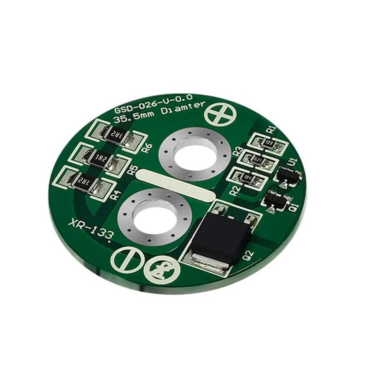 6 قطعة مكثف فائق التوازن مجلس 2.5 فولت سوبر فاراد مكثف لوح حماية الجهد الحد لوحة دوائر كهربائية ST