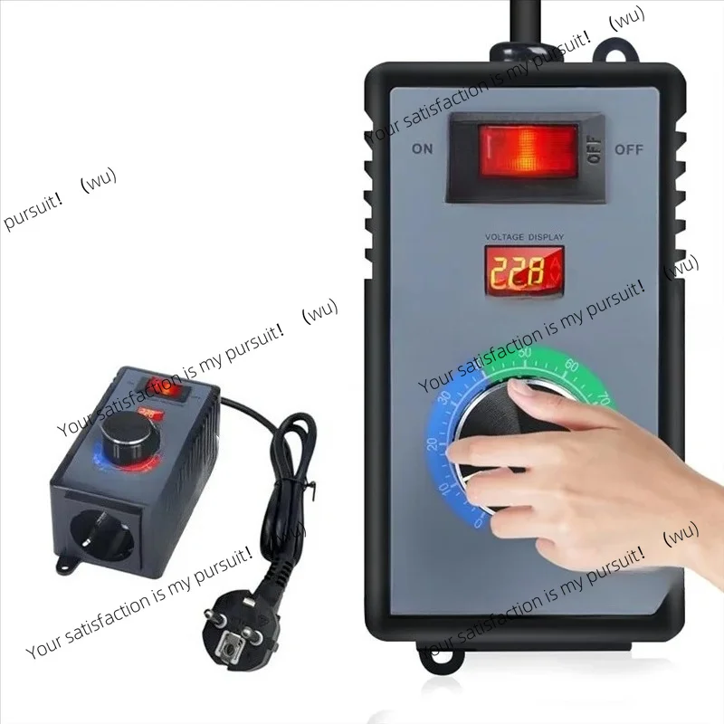 for Speed Controller 230 V, Frequency Converter 230 V, Motor Voltage Regulator AC 220 V 10 A Highest Power 4000 W, EU Plug