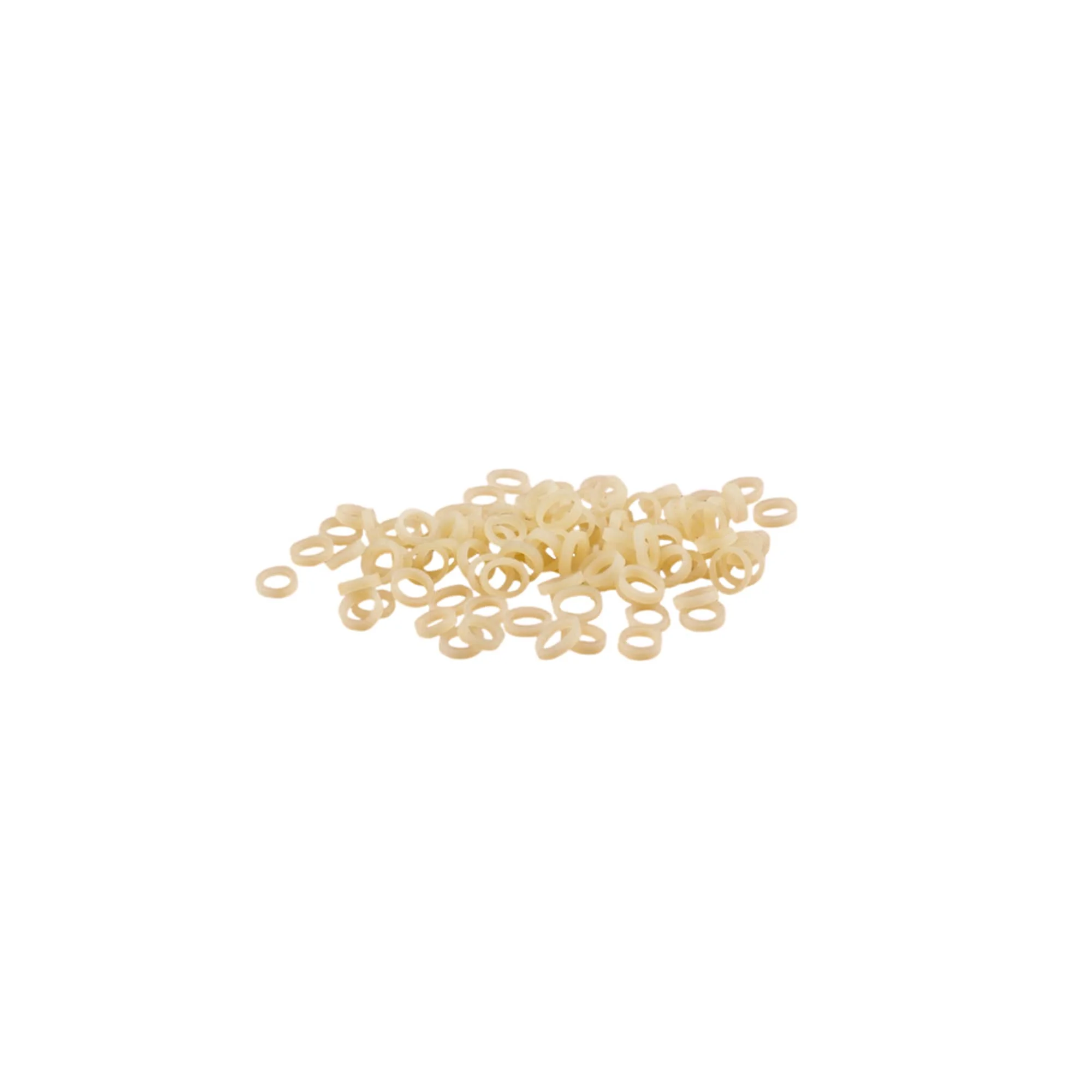 Dental Rubber Elastic  Traction Rings (Latex) - Orthodontic Rubber Bands, 3.5 oz, 1/4