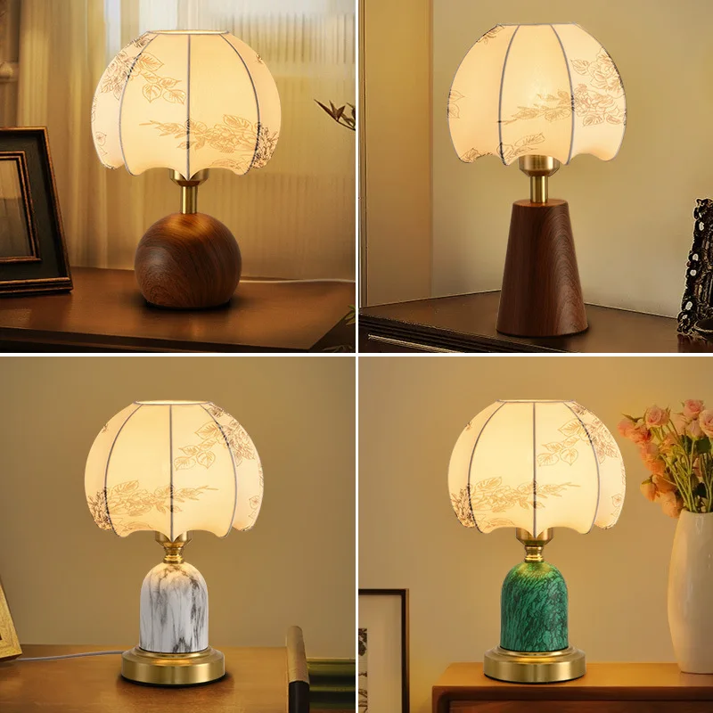 

New retro living room and study decorative lights, minimalist and creative homestay atmosphere, bedroom bedside lamps