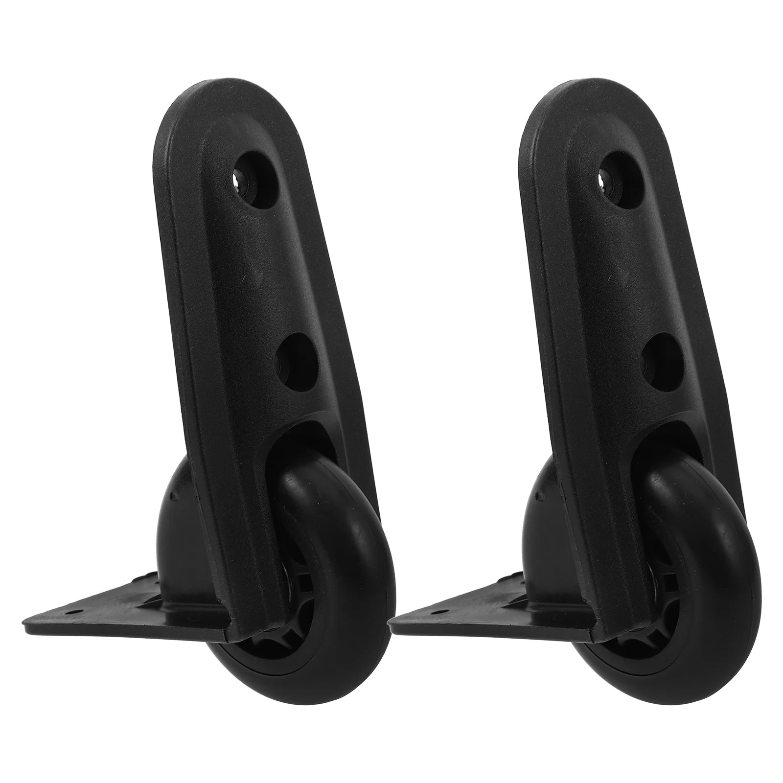 

2pcs Luggage Accessories Wheels for Suitcase Trolley Bag Caster Replacement Travel Repair Kit Black Small Spinner Parts