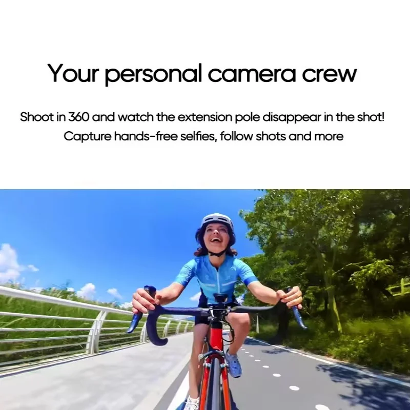 Insta360 Third-Person Bike Handlebar Mount for Insta360 X4 Air  X5 X4 3 Camera For Road Cycling Not For Off-road/mountain Biking view 3