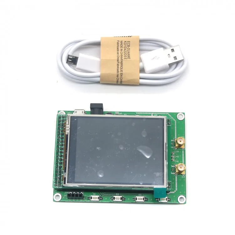 For 35M to 4.4G + STM32 TFT Touch For LCD ADF4351 RF Sweep Signal Source Generator Board