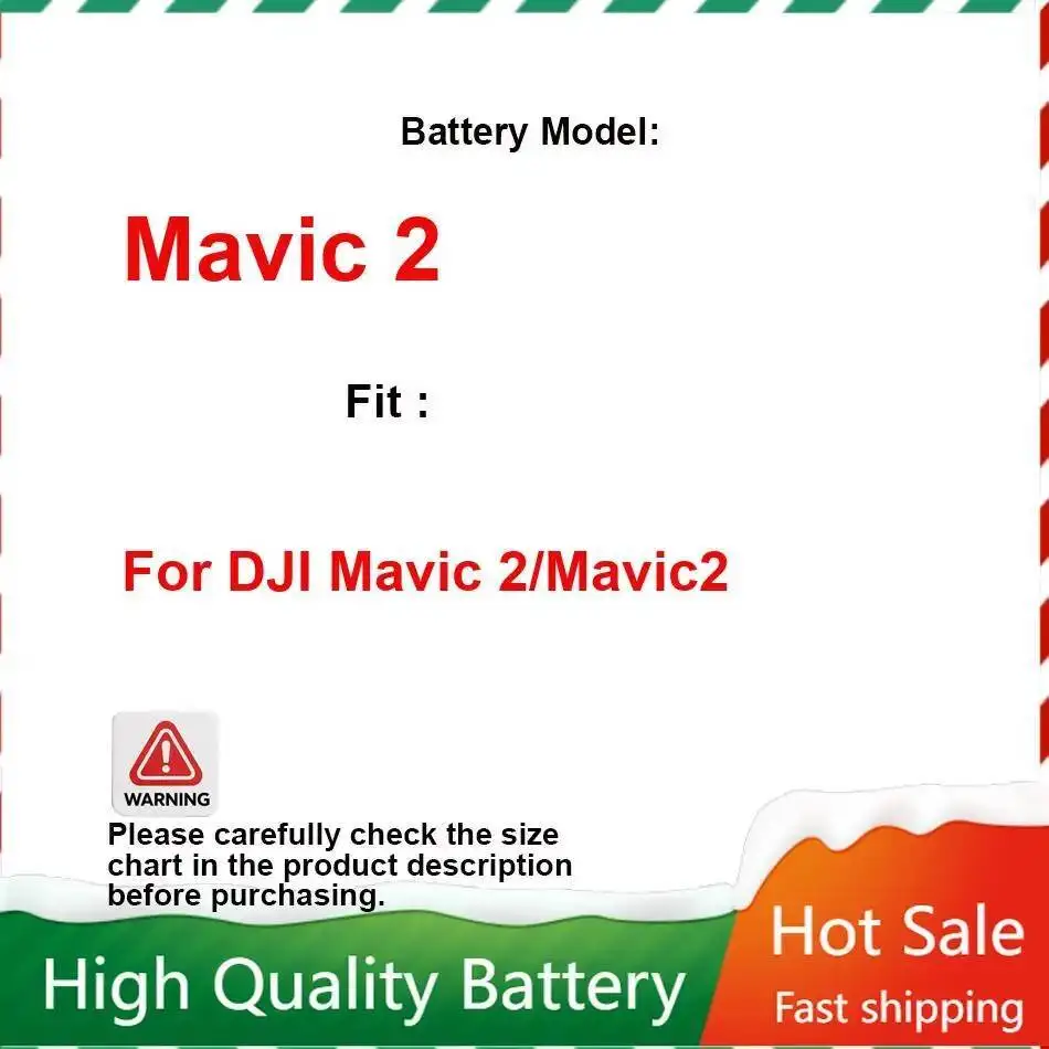 Battery For Dji Mavic 2 3850Mah Long Lasting Drone 