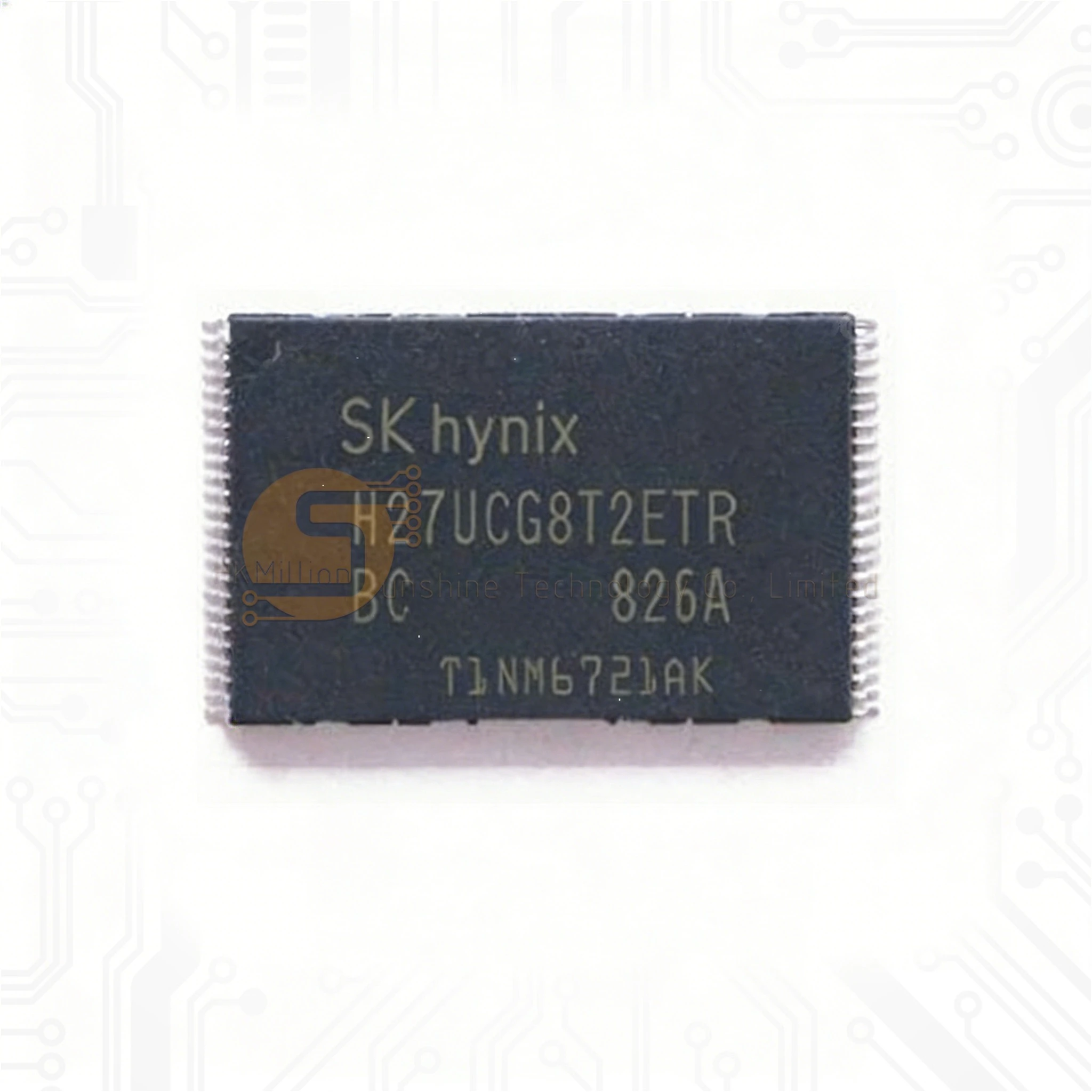 H27UCG8T2ETR-BC 64Gb 8GB NAND Flash TSOP-48 Memory For SSD Industrial Embedded