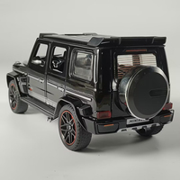 1:24 Mercedes Benz G800 Off Road SUV Diecast Model Alloy Metal Car DIY Desktop Displays Home Trendy Toys Ornaments Sound & Light